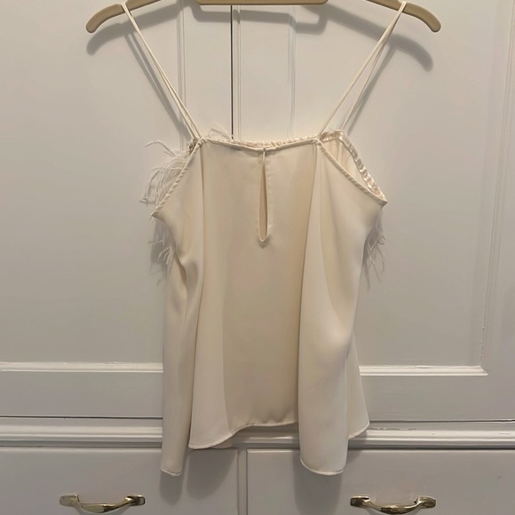 Zara Basic Collection Feather Blouse - Picture 2 of 5